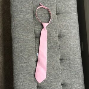 Janie and Jack pink tie